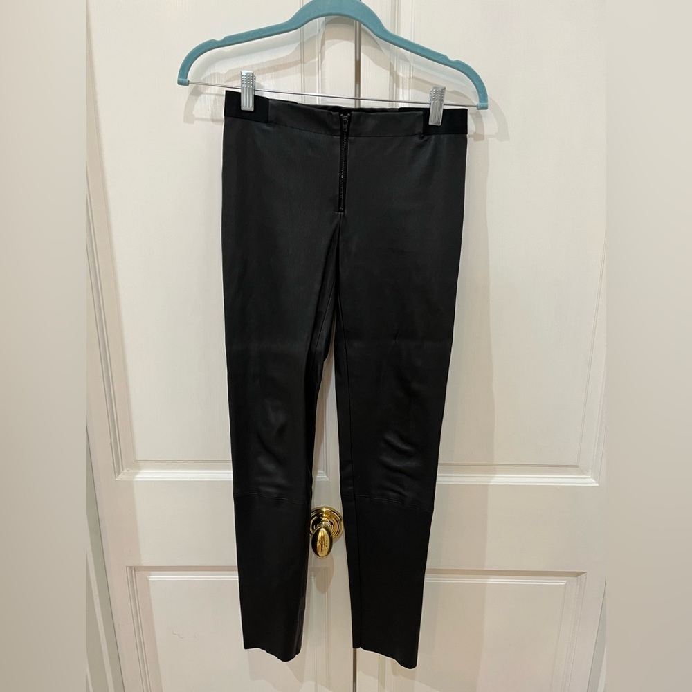Alice & Olivia black leather pants